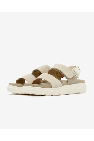 Timberland Greyfield Sandal Backstrap Sandal Kadın Light Beige Suede Sandalet Tb0a2qjaer31 Light Beige Suede Açık Bej