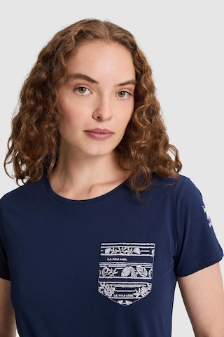 U.S. Polo Assn. Kadın Lacivert Tişört 50323540-vr033