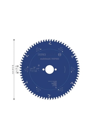 Yüksek Kaliteli Dairesel Testere Bıçağı, Alüminyum, 210 X 30 X 2,8 Mm, 72 Diş
