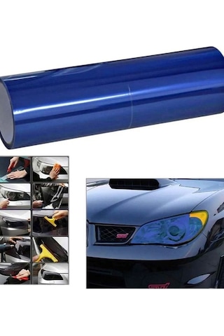 Far Stop Filmi Far Folyosu Mavi Far Çizik Çizilme Engelleyici Folyo 100cm X 30cm