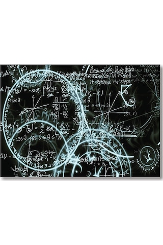 Cakasepetim Matematik İşlemleri Ahşap Mdf Tablo