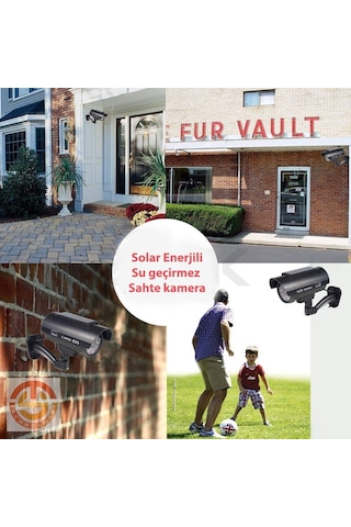 Technosmart Güneş Enerjili Solar Sahte Kamera