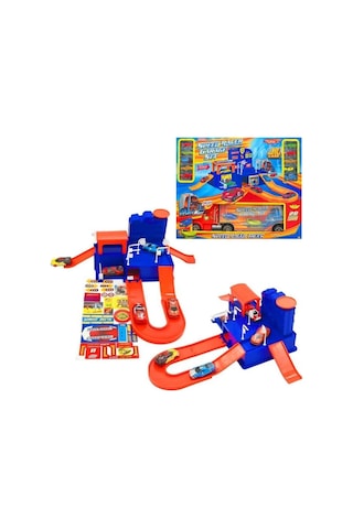 Toysan Speed Racer Tırlı 10 Metal Araçlı Garaj Toy-88