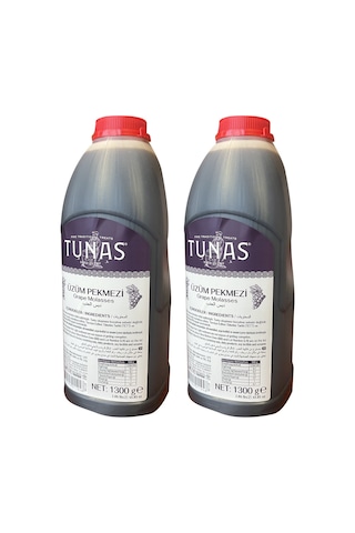 Tunas Üzüm Pekmezi 1300 Gr Pet X 2 Adet