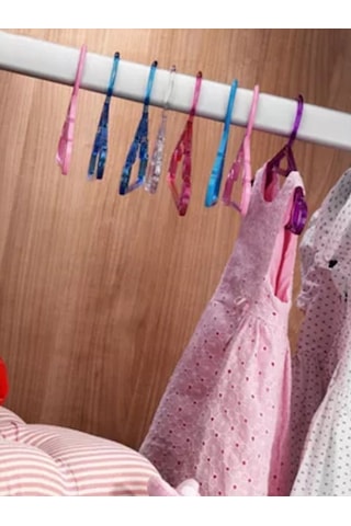 Asude Bebek Askısı Dayanıklı Ve Kaydırmaz Bebek Elbise Askısı Diğer