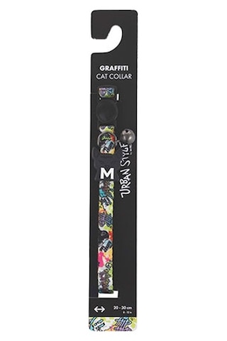 M-pets Urban Style Graffiti Kedi Boyun Tasması 20-30 Cm 244-58064.01