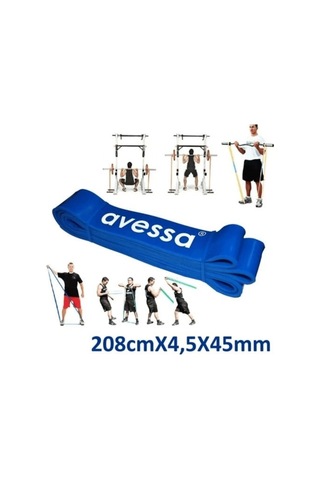 Avessa Lpb-45 Latex Güç Bandı 45 M Extra Sert 2 Krly714 Mavi