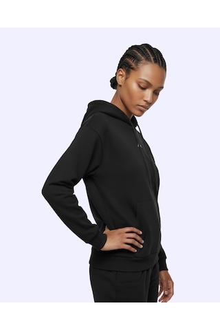 Kappa Mila Kadın Siyah Regular Hoodie