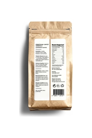 Coconut Bean Coffee 200g, Hindistan Cevizi Aromalı Çekirdek Kahve Çekirdek Kahve