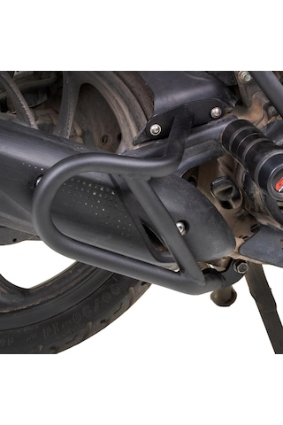 GP Kompozit Honda Dio 2021-2022 Uyumlu Egzoz Koruma Demiri Siyah