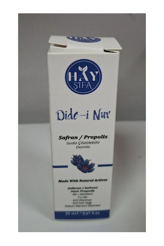 Hay Şifa Dide-i Nur Damla 20 ML Hay Şifa Dide-i Nur Damla 20 ML