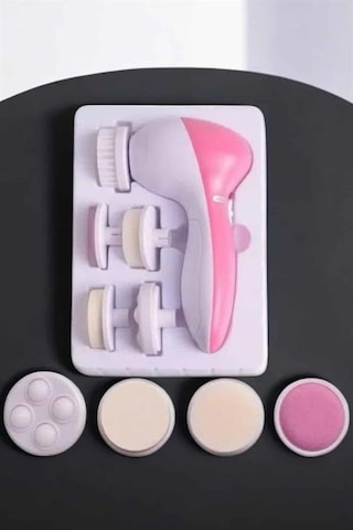 Tnabilir - 483 - Yüz Temizleme Cihazı Masaj, Peeling, Temizlik - Glblseme - 5 Başlıklı