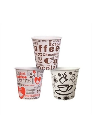 Şeylişeyler - 2.5 Oz Karton Bardak 500 Adet - Tadım Ve Espresso Bardağı Mini Boy