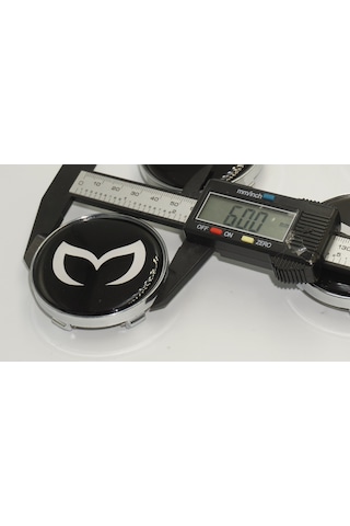 Mazda Batman Logo Jant Göbeği Kapak Seti 60mm