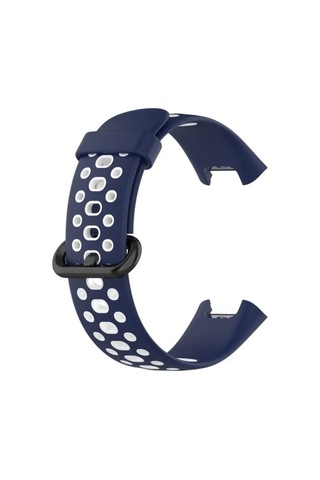 En-cag Redmi Watch 2 Spor Delikli Kordon - Lacivert-beyaz Bss