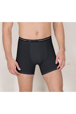 Erkek Clasıc Boxer % 100 Cotton Klasik Boxer 2'li Paket M03 Antrasit Erkek Clasıc Boxer % 100 Cotton Klasik Boxer 2'li Paket M03 Antrasit