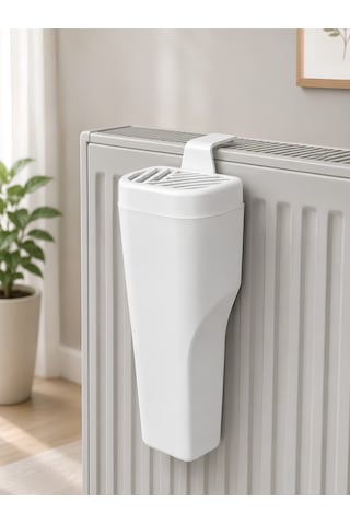 2 Adet Kalorifer Suluğu Air Fresh Nem Koruyucu Kapaklı Nemlendirici Petek Suluğu Oda Ortam Nemlendirici Hava Nemlendiricisi Beyaz