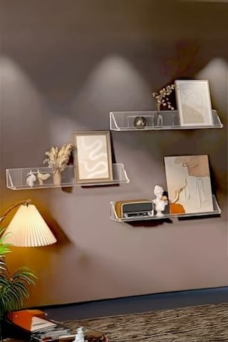 Cleara Multi Organizer Yapışkanlı Duvar Rafı Mutfak Banyo Ve Çocuk Odası Düzenleyici Çok Renkli