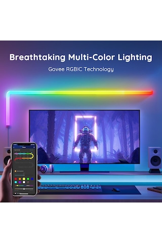 Govee Glide RGBIC Duvar Aydınlatma Bar 6+1