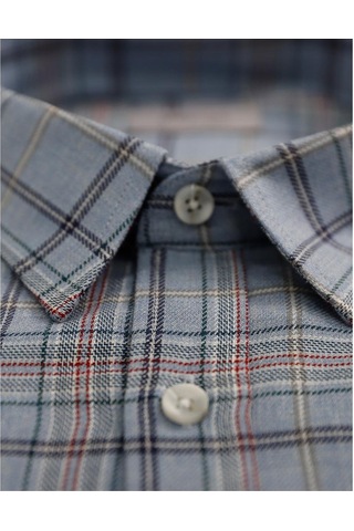 Uki Mavi Comfortfir Oduncu Gömlek Mavi