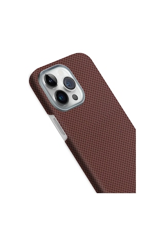 Joko - 183 - Apple Apple iPhone Uyumlu 15 Pro Max Volt Magsafe Kapak - Glblseme - - Kırmızı