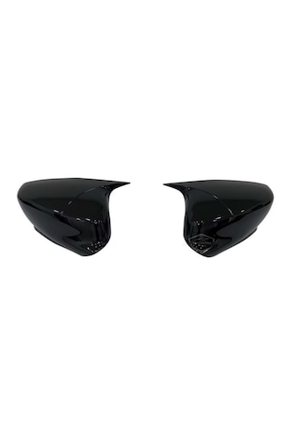 Citroen C4 Cactus 2014-2017 Uyumlu Batman Yarasa Ayna Kapağı Piano Black ABS Plastik (00) (ŞüsCarOto Aksesuar)