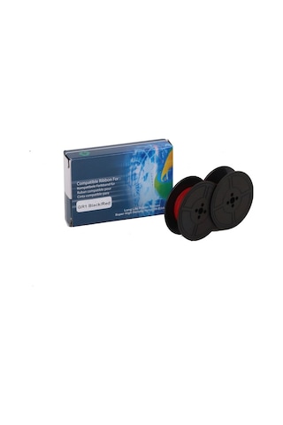 Gr-1 Universal Daktilo Şerit (12.7Mm*6M (Kırmızı-Siyah)