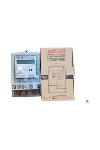 Baylan Monofaze Dij.elektrik Sayacı Bm.13 Baylan Monofaze Dij.elektrik Sayacı Bm.13