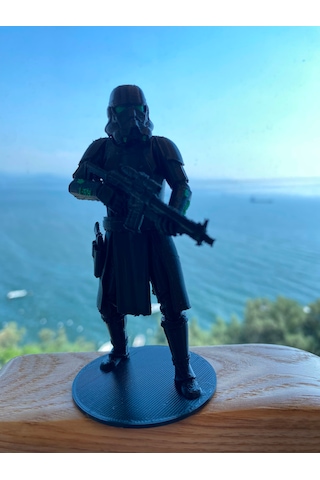 Riva Self Star Wars Rogue One Death Trooper Figür Koleksiyonluk Karakter Biblo 3d Baskı 10-13-15 Cm 10 cm
