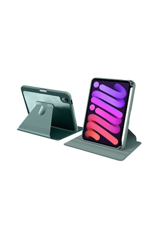 Apple Uyumlu iPad Mini 2021 6.nesil Kılıf Zore Nayn Dönebilen Standlı Kılıf Kapaklı Kılıf
