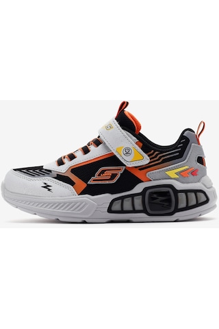 Skechers Light Storm 3 Büyük Erkek Çocuk Gri Işıklı Spor Ayakkabı 400151l Slbk Gri