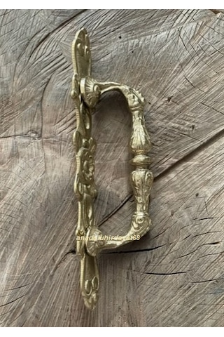 Dmr Parlak Sarı Demir Kapı Kulpu Pirinç Ahşap Kapı Kulpu Kapı Çekme Kolu