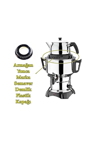 Armağan ve Yonca Elektrikli Semaver Plastik Demlik yuvası