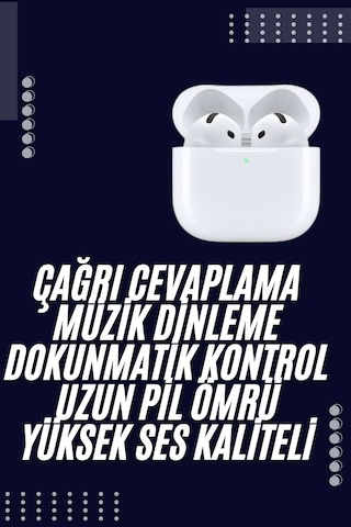 Kulak İçi Bluetooth Kulaklık Beyaz Uczzz4nesilllll3-1 Diğer