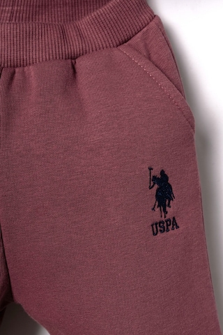 U.S. Polo Assn. Erkek Bebek Nakışlı Bordo Uzun Kol Pijama Takım Usb3169-c-v4 Usb3169-c-v4