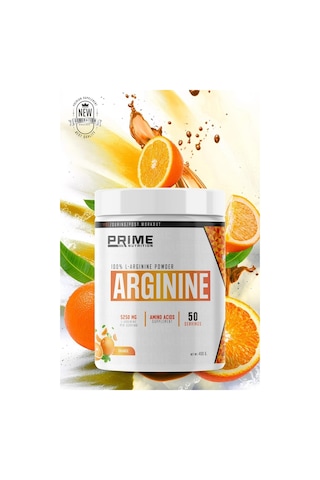 Prime Nutrition L-Arginine Portakal Aromalı 400 G