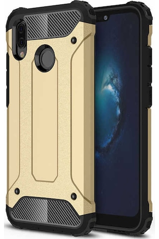 Huawei P20 Lite - Kilif Darbe Önleyici Zirh Tank Kapak
