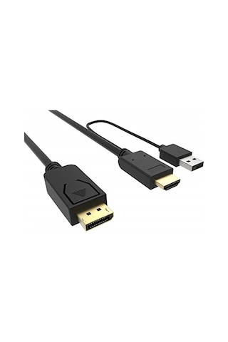 Alfais 4413 HDMI To Displayport Çevirici Dönüştürücü Adaptör Monitör Kablosu 2 M