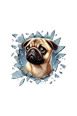 Fulcar French Bulldog Araç Stickerı Diğer