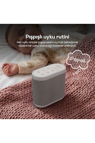 Xenon Smart Beyaz Gürültü Makinesi | 21 Sesli, Akıllı Zamanlayıcılı, Bebek ve Yetişkin Uyumlu, Uyku Arkadaşı (X6230)