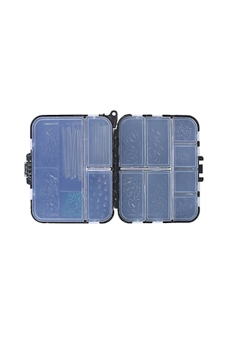 Konesam 300 Parça Avrupa Stili Balıkçılık Aksesuar Seti - Bakır Silikon, Korozyon Direnci, Su Altı Tüm Balık Türleri İçin Taşınabilir Kutulu