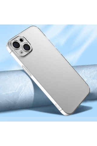 Apple Uyumlu iPhone 13 Mini İle Kılıf Şeffaf Esnek Silikon Telefon Kılıfı Kapak