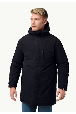 Jack Wolfskin Gletschersee Parka M Erkek Intense R Siyah