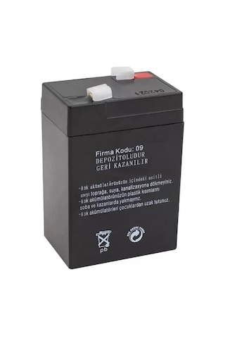 Sh Atex 6 Volt 4 Ah Işıldak Aküsü 70 48 101 Mm Najmaddin 55981274