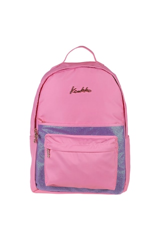 Kaukko Magical Sırt Çantası Simli-Roze K1353