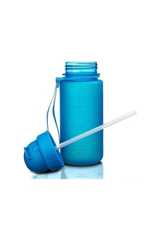 Uzspace Pipetli 400ml Tritan Su Matarası Bpa Koku Sızdırma Yok