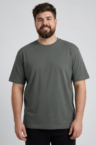 Tommy Life Çağla Basic Kısa Kol O Yaka Büyük Beden Erkek T-shirt - 88072 Çağla Yeşili