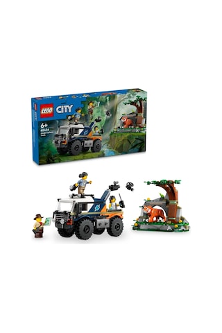 LEGO® City Orman Kaşifinin Arazi Kamyonu 60426 - 6 Yaş & Üzeri Çocuklar için Yaratıcı Oyuncak Yapım Seti (314 Parça)