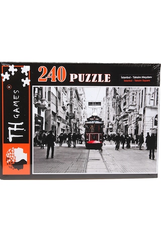 240 Parça Kutulu Puzzle - En Gözde Şehirler! Taksim Manzarası