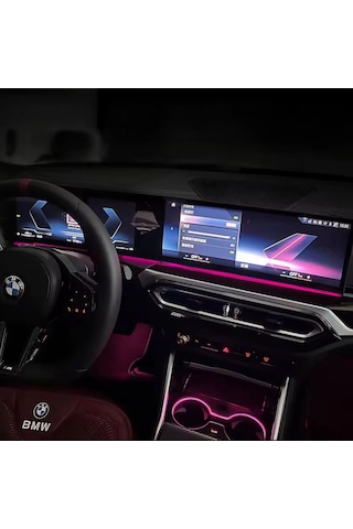Bmw 3-4, İ3-i4 Serisi G20-g22 Lcı Kasa Uyumlu Id8 Ekran Altı Ambi Yans